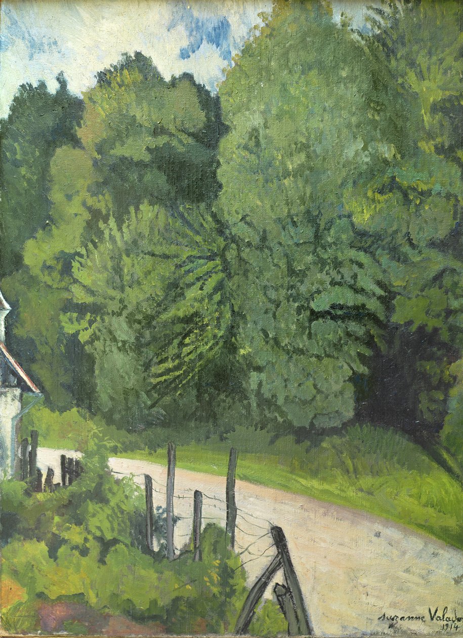 Cesta v lese, 1914 od Marie Clementine (Suzanne) Valadon