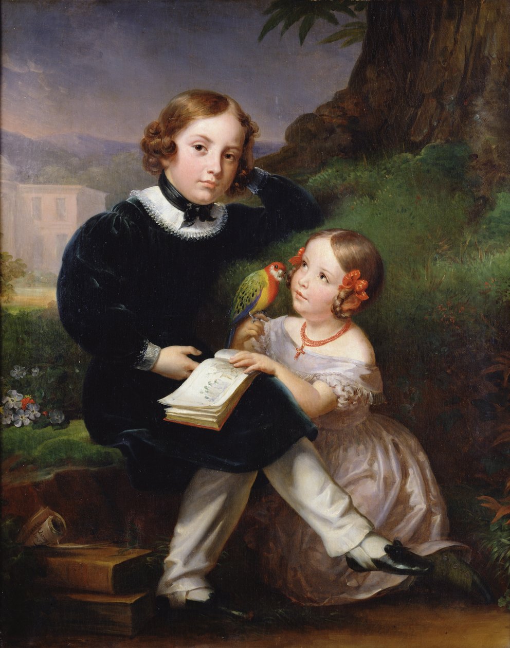Portrét dětí Pierre-Jean David d