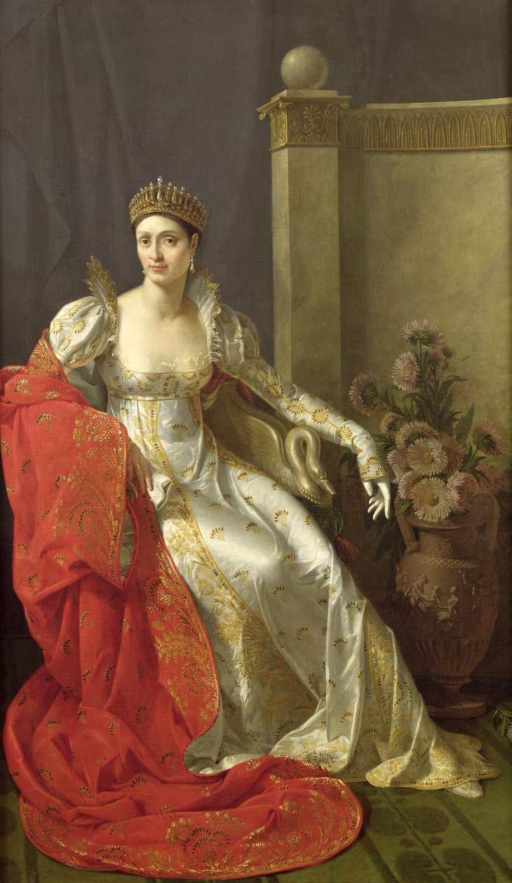 Elisa Bonaparte (1777-1820) kněžna Bacciochi od Marie Guilhelmine Benoist