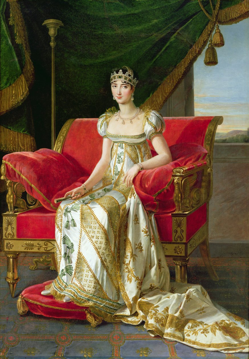 Marie Pauline Bonaparte (1780-1825), princezna Borghese, 1808 od Marie Guilhelmine Benoist