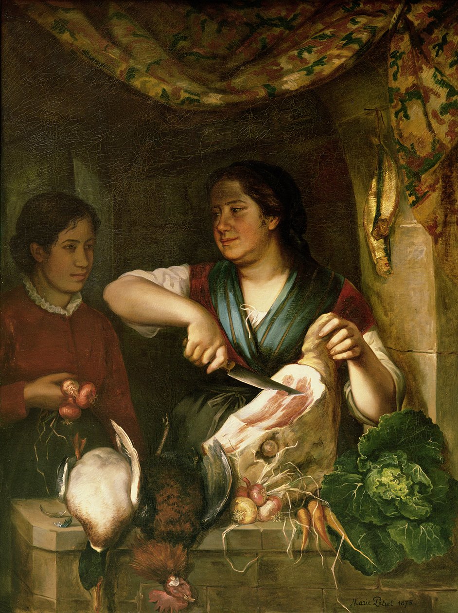 Obchodnice, 1875 od Marie Petiet