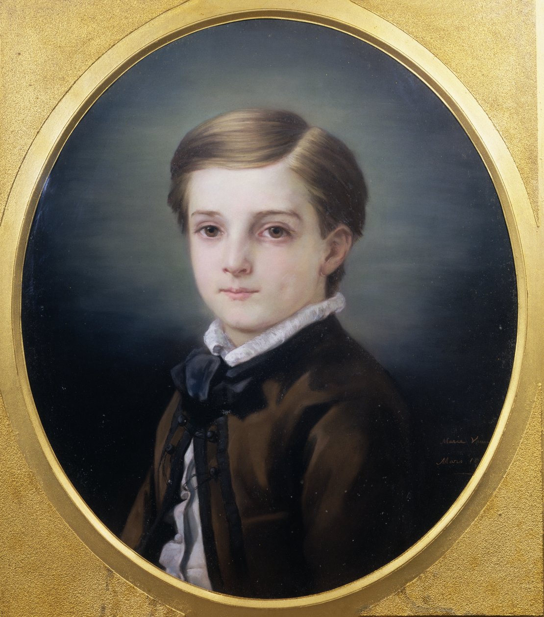 Portrét Pierra Lotiho (1850-1923) od jeho sestry, 1862 od Marie Viaud