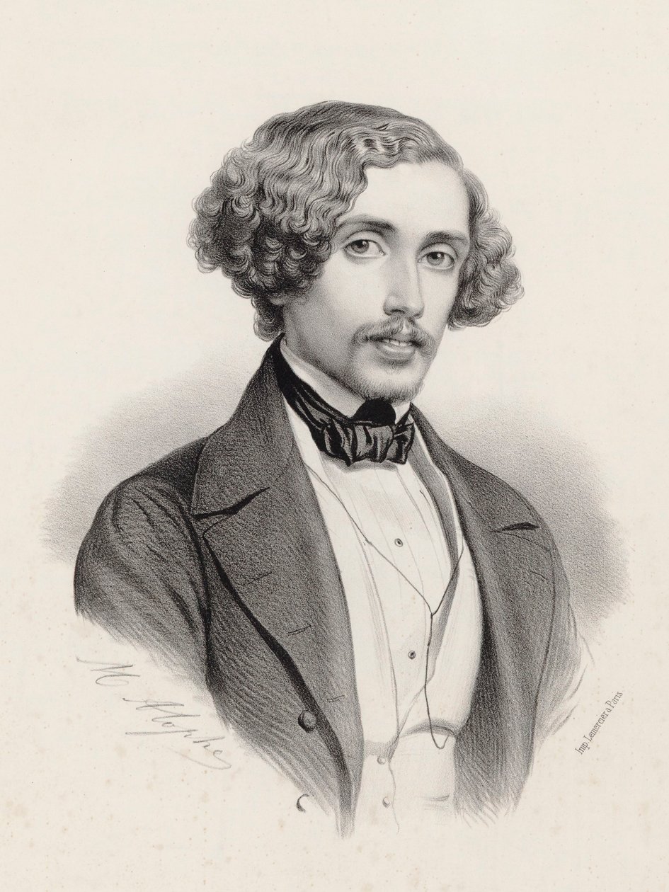 Julius Schulhoff by Alophe od Marie Alexandre Alophe