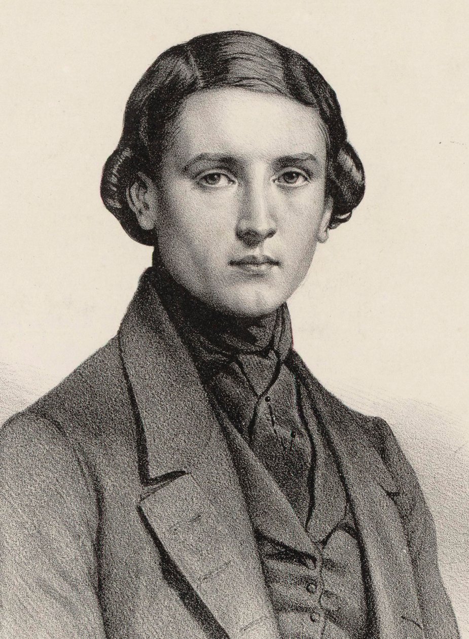 Portrét varhaníka a skladatele Louise Jamese Alfreda Lefébure-Wely 1817-1869, 1840. od Marie Alexandre Menut Alophe