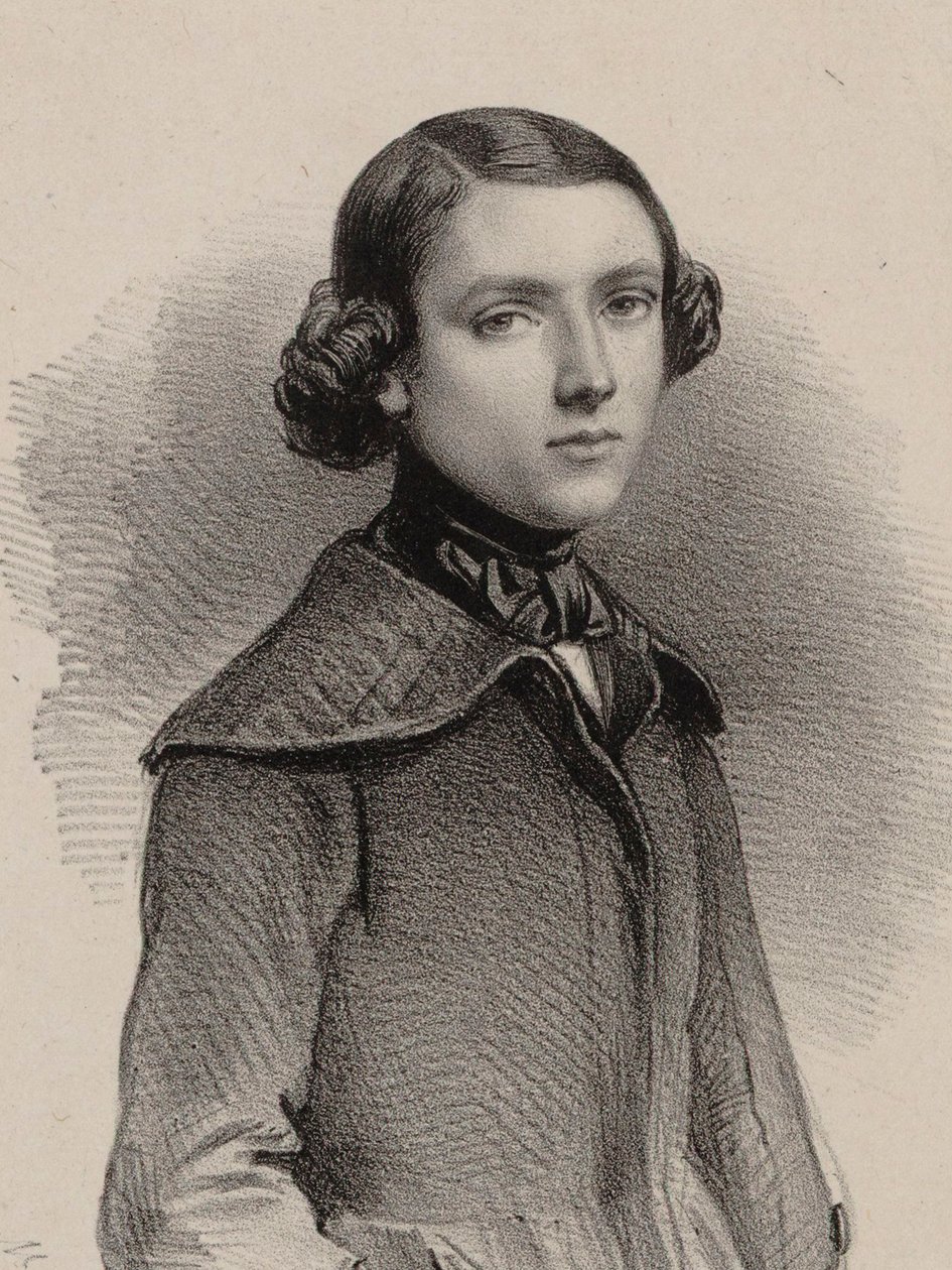 Portrét varhaníka a skladatele Louise Jamese Alfreda Lefébure-Wely 1817-1869, 1840. od Marie Alexandre Menut Alophe