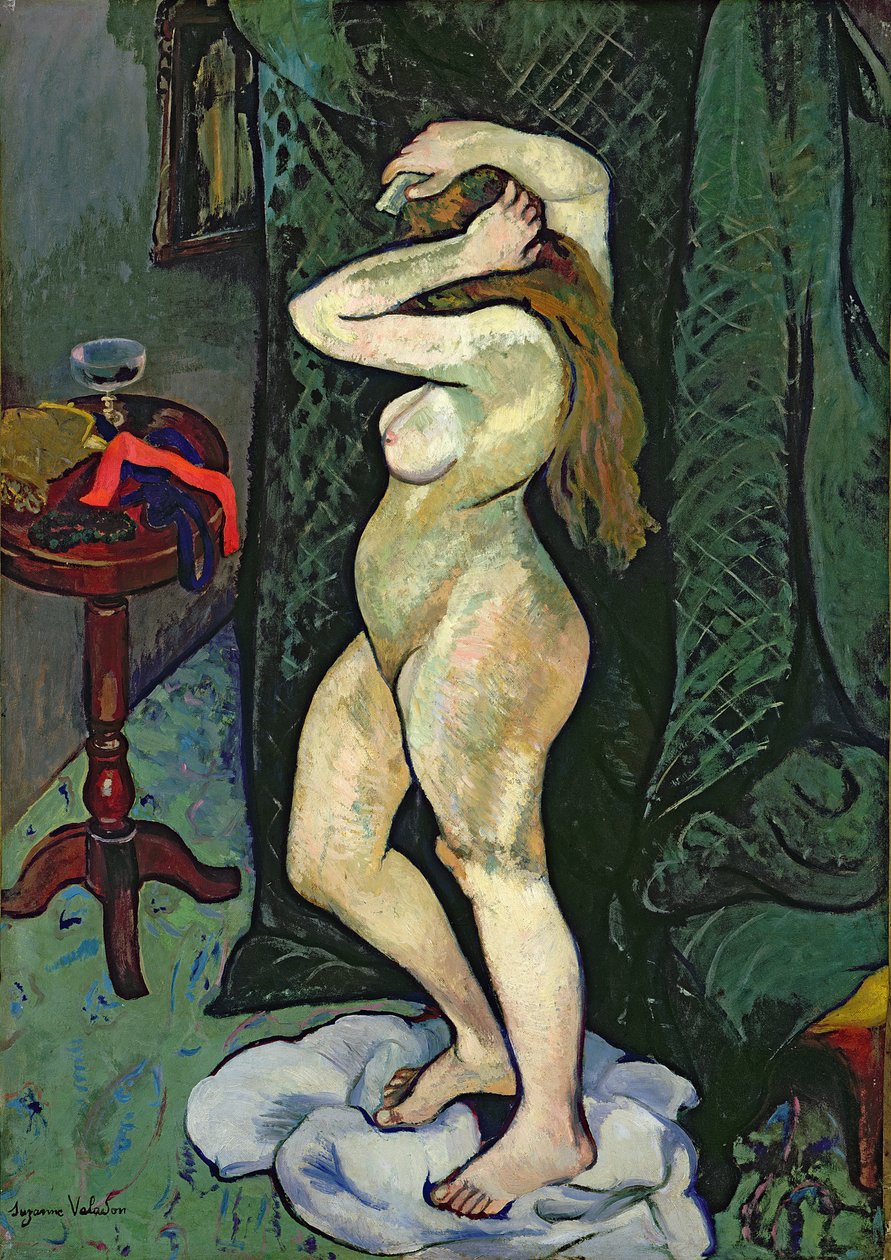 Nahá úprava vlasů od Marie Clementine (Suzanne) Valadon