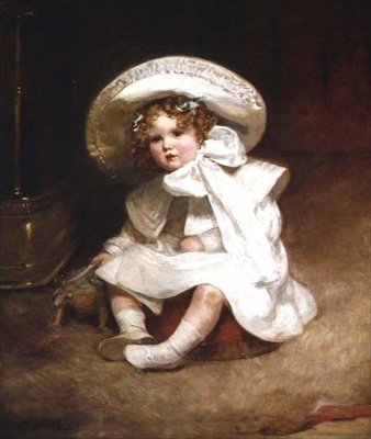 Portrét Muriel, dcery sira Charlese Swinfena Eadyho od Marie Elizabeth Seymour Lucas