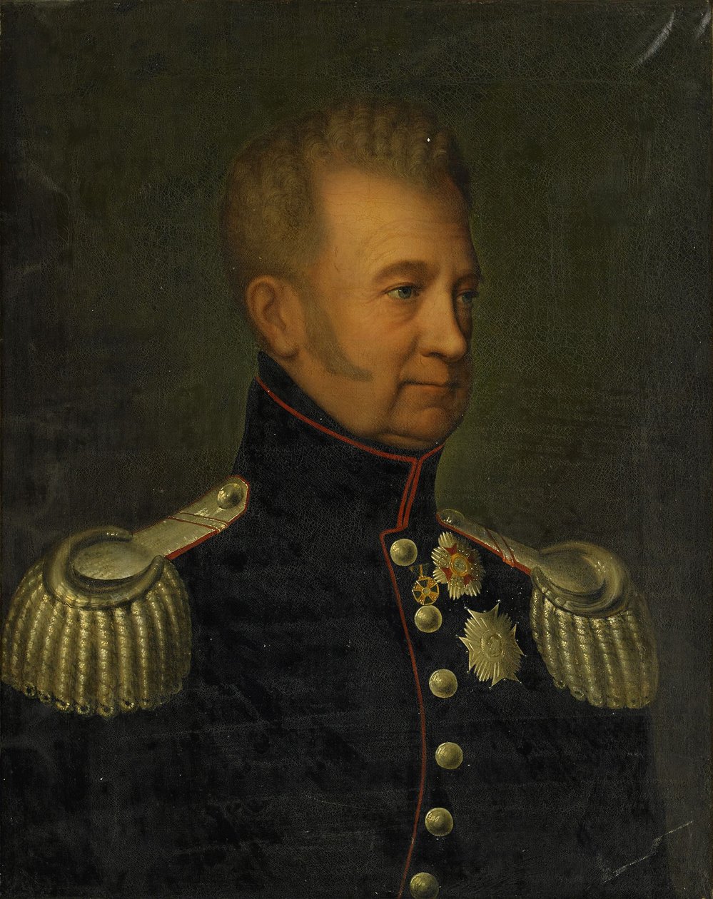 Leopold I., velkovévoda bádenský 1790-1852 od Marie Ellenrieder