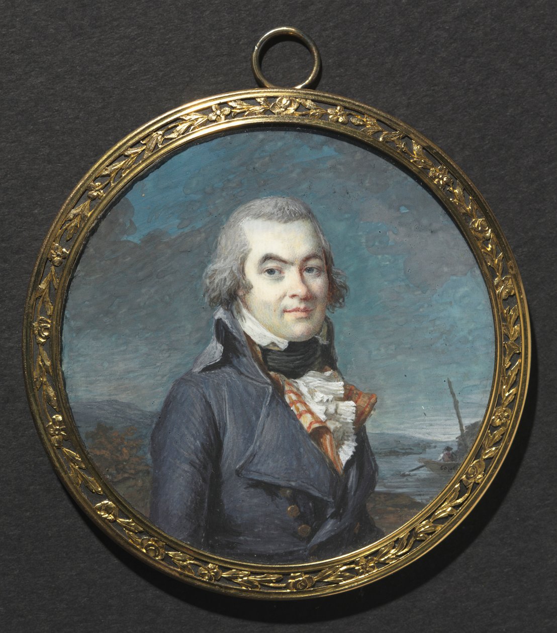 Portrét muže v krajině, c. 1795. od Marie Gabrielle Capet