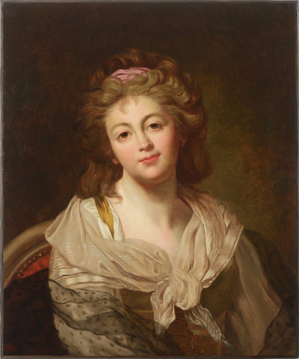 Autoportrét, druhá polovina 18. od Marie Genevieve Bouliard