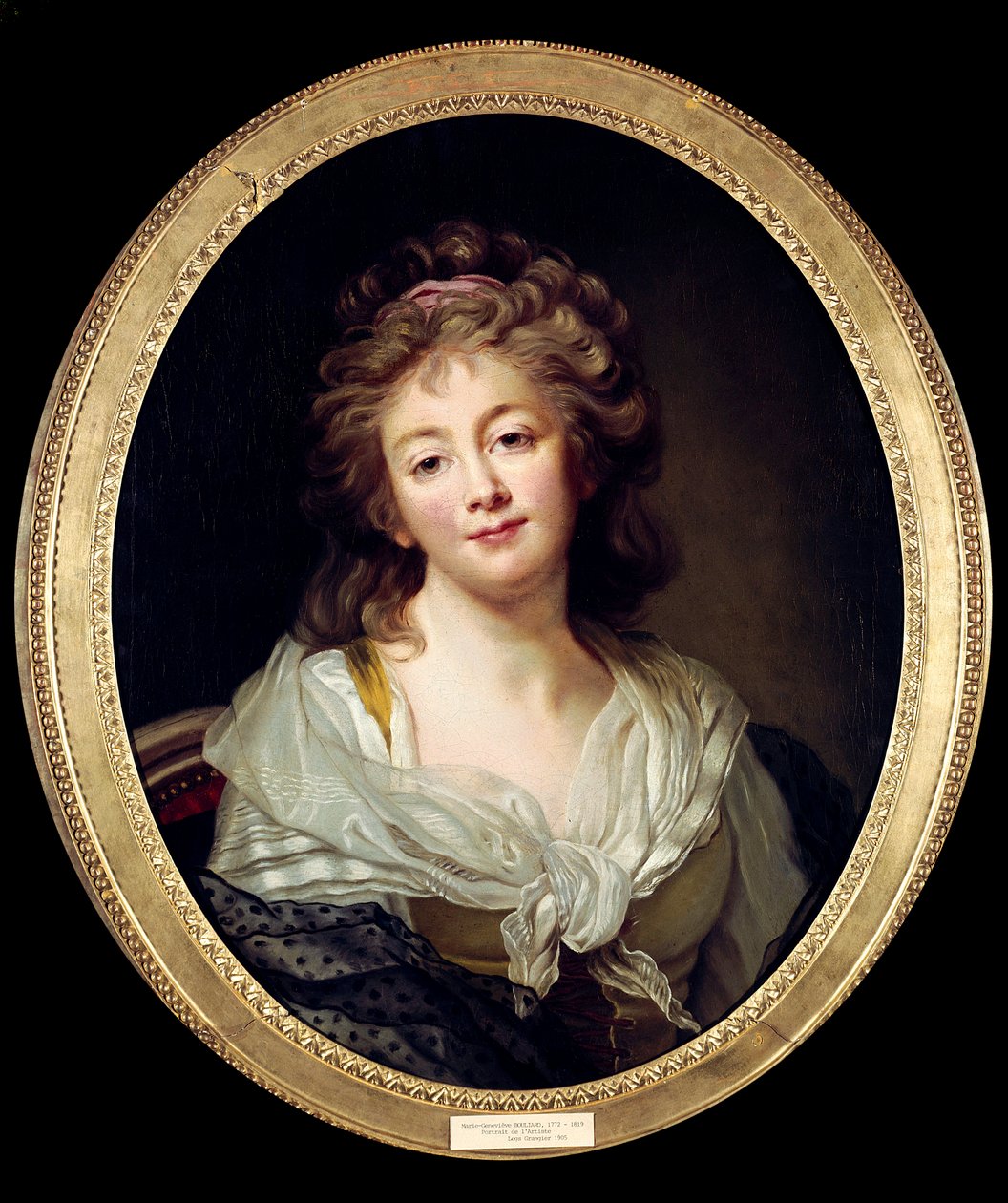 Autoportrét. Obraz Marie Genevieve Bouliard (1772-1819) od Marie Genevieve Bouliard