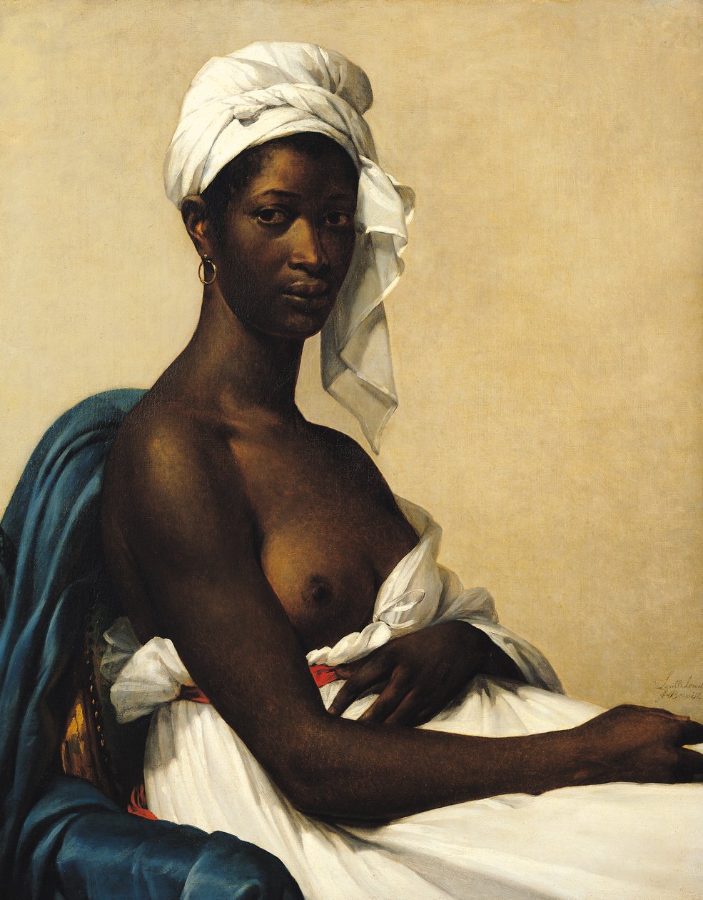 Portrét černošky, 1799-1800, od Marie Guilhelmine Benoist