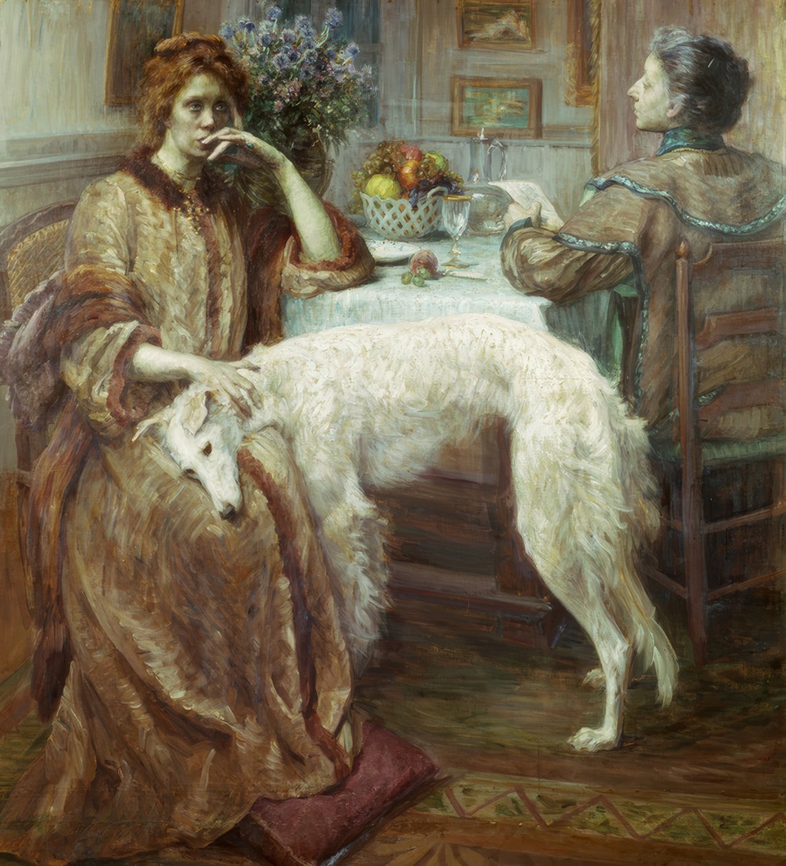 Zamyšlený naživo od Marie Louise Catherine Breslau