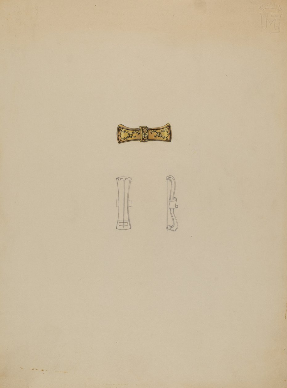 Brož, c. 1936. od Marie Mitchell