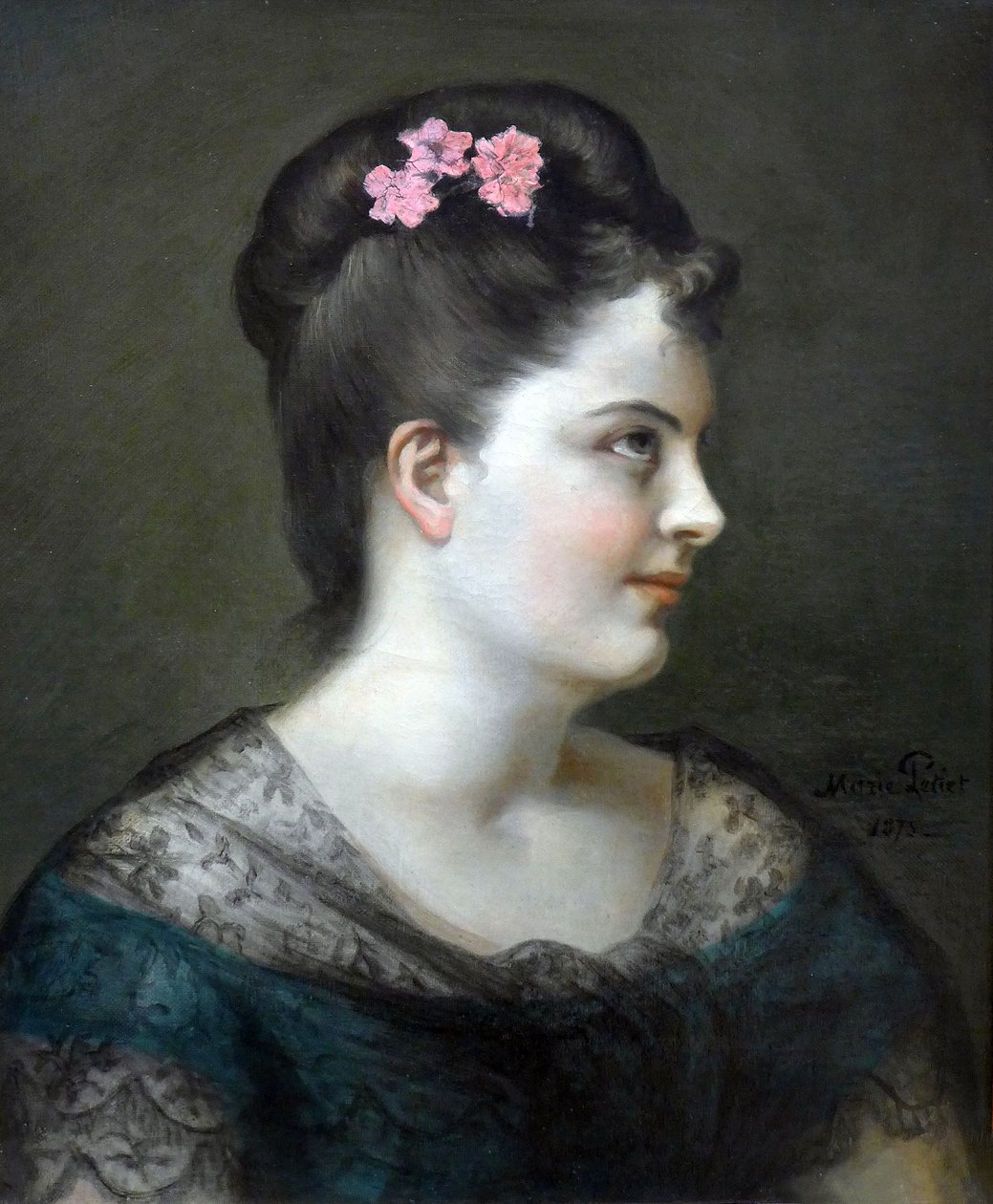 Autoportrét Marie Petiet od Marie Mrs Dujardin Beaumetz Petiet