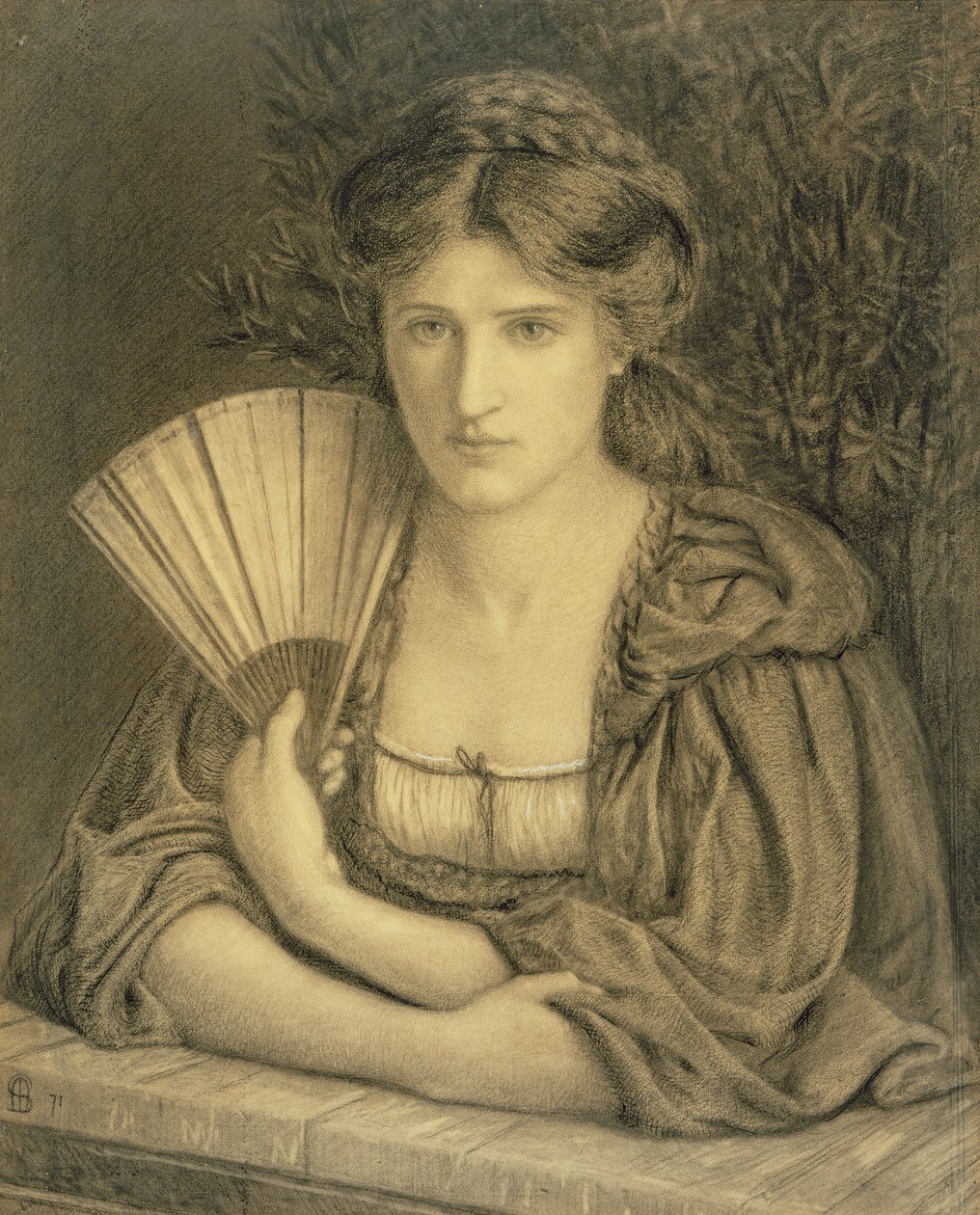 Autoportrét od Marie Spartali Stillman