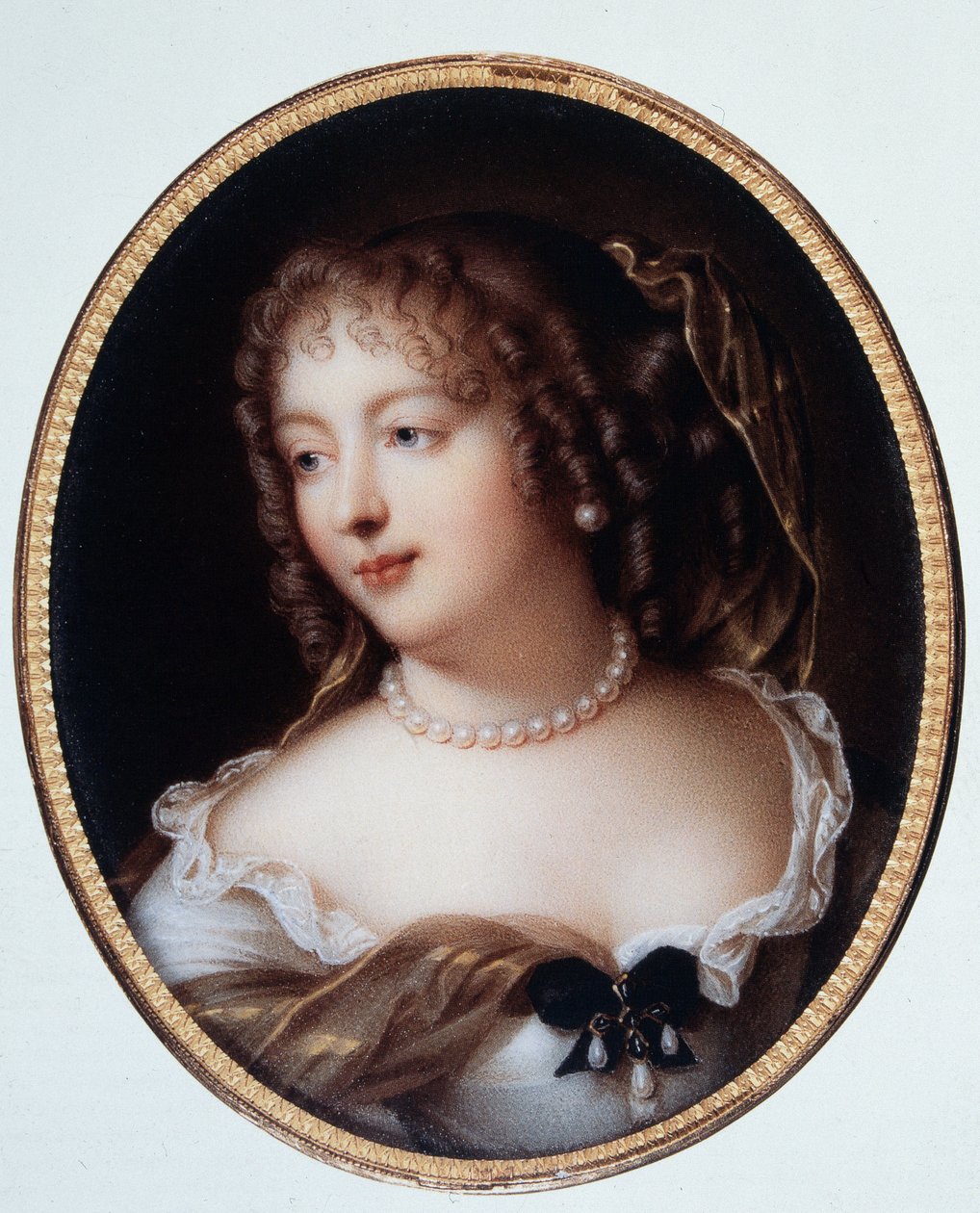 Portrét Marie de Rabutin-Chantal (Rabutin Chantal), markýze ze Sevigne známé jako Madame de Sevigne (1626-1696). od Marie Victoire Jaquotot