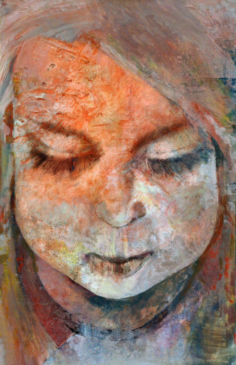 Vultus, 2014 (olej na plátně) od Marina Falco