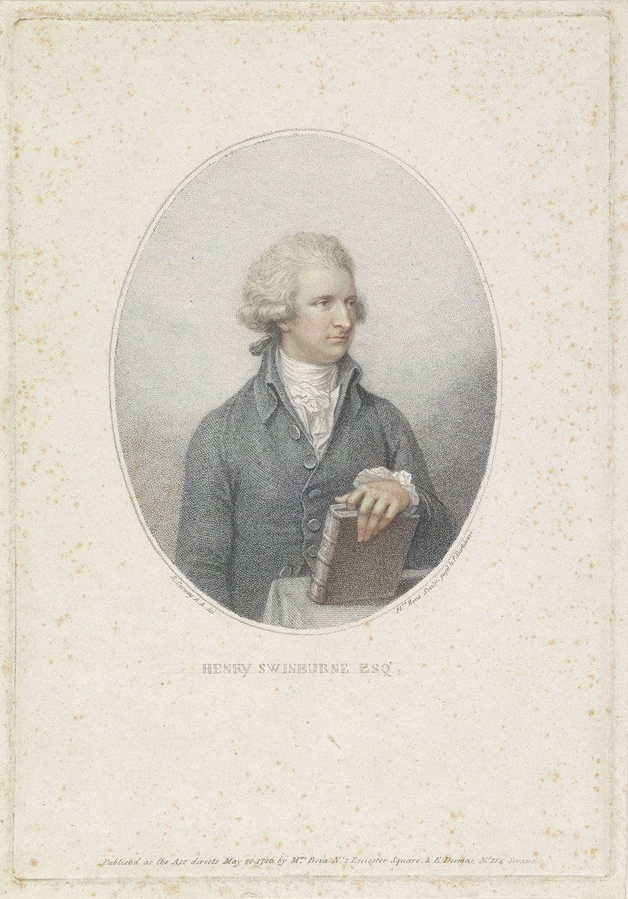 Portrét Henry Swinburne od Marino Bovi