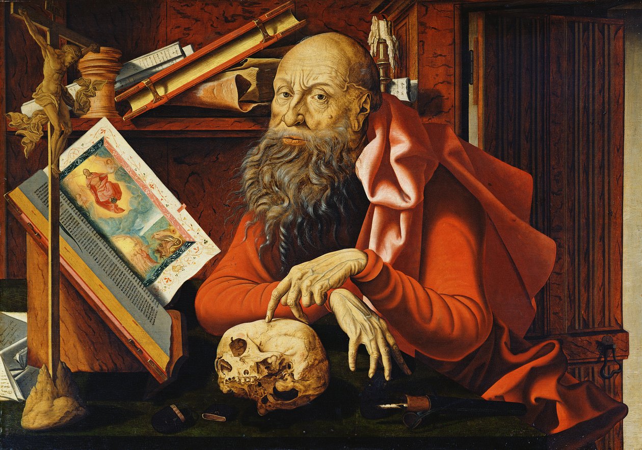 Svatý Jeroným ve své oratoři od Marinus van Roejmerswaelen