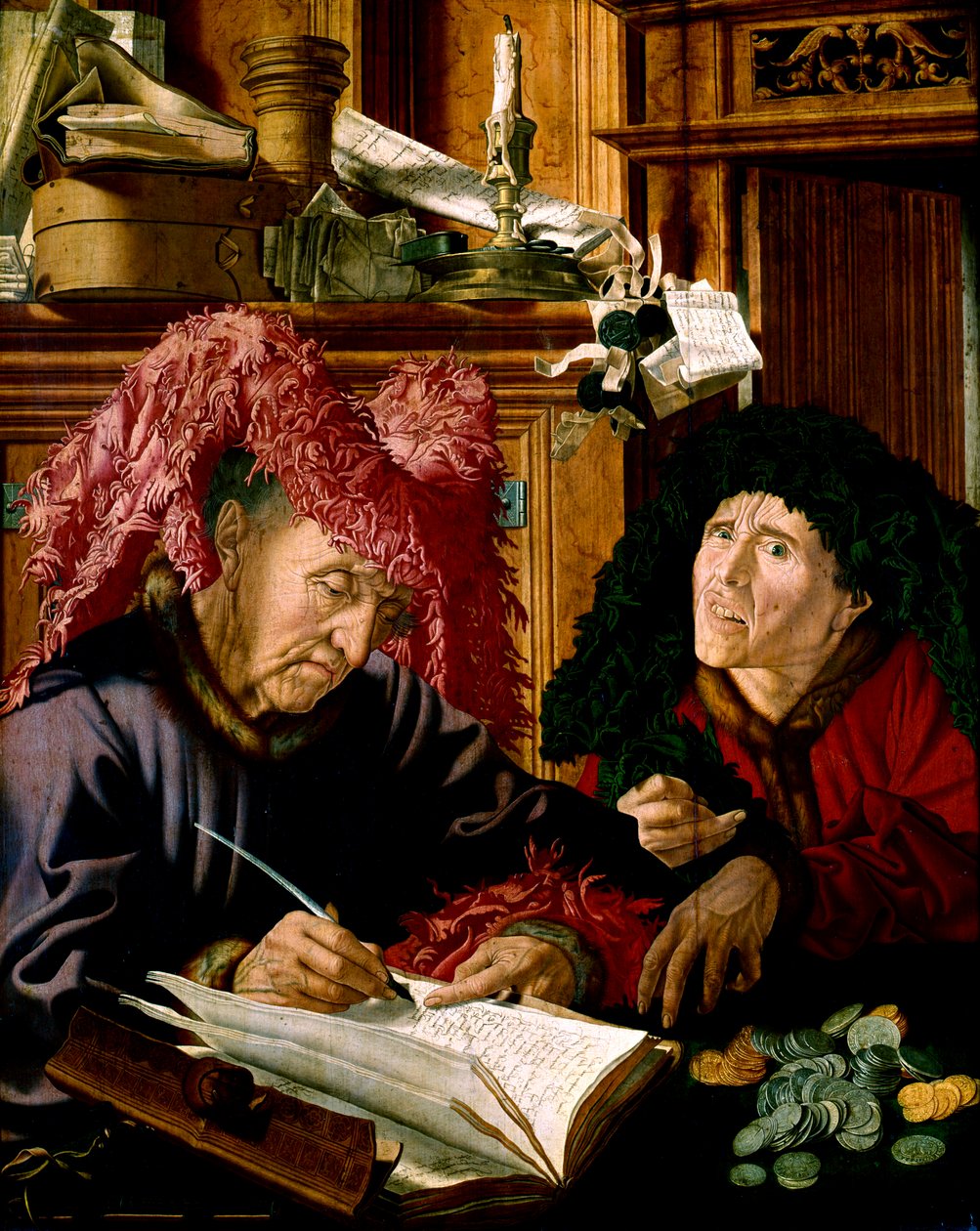Dva sběrači daní, c.1540 od Marinus van Reymerswaele