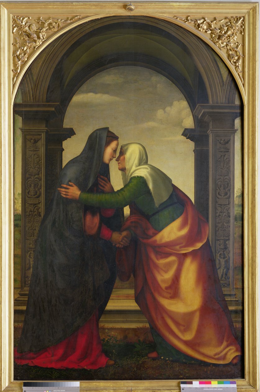 Navštívení sv. Alžběty u Panny Marie, 1503 od Mariotto Albertinelli