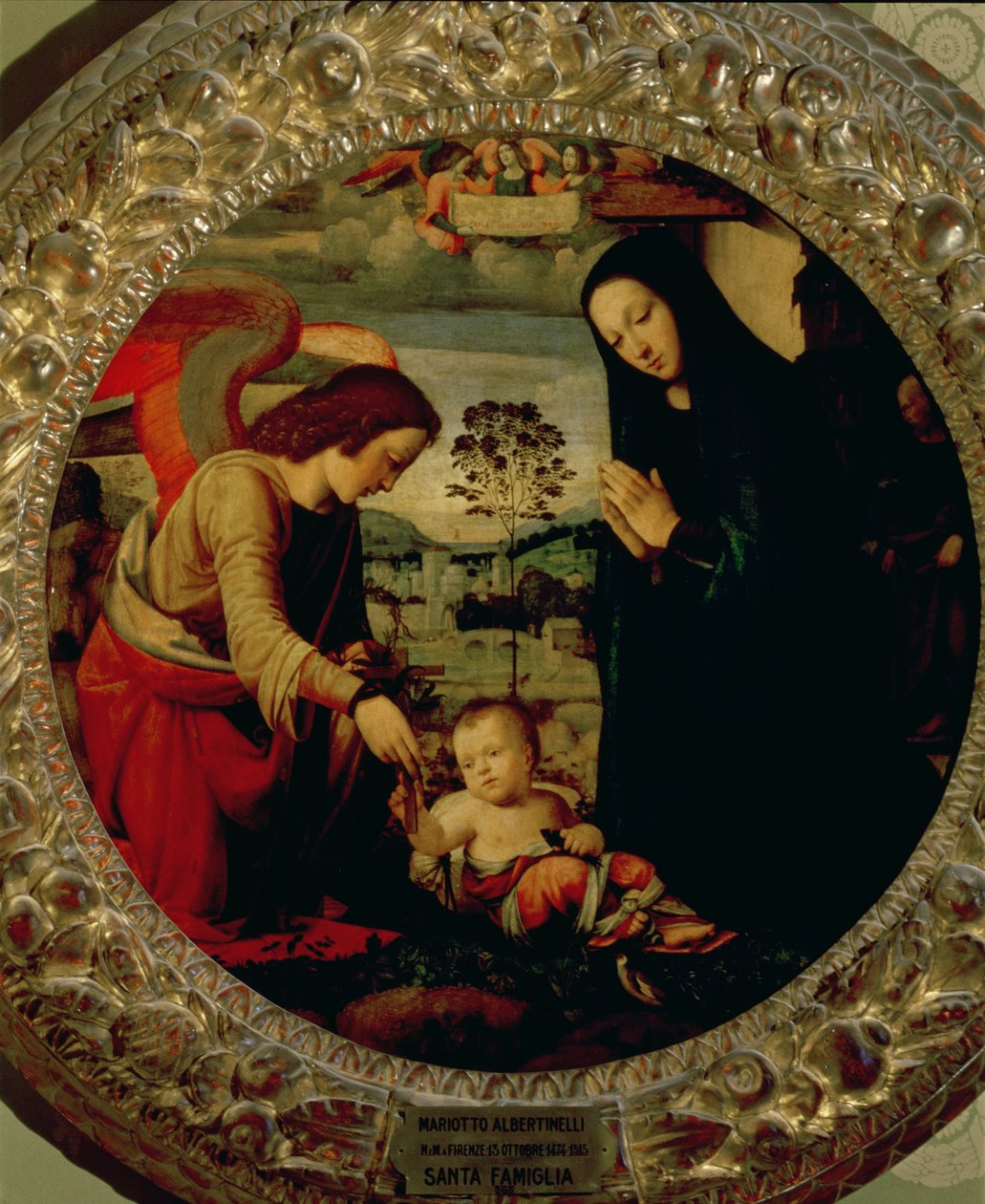 Svatá rodina od Mariotto Albertinelli