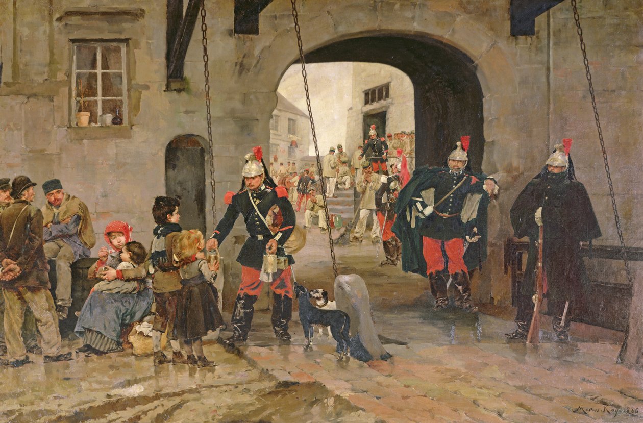 Chudí v Paříži, 1886 od Marius Roy
