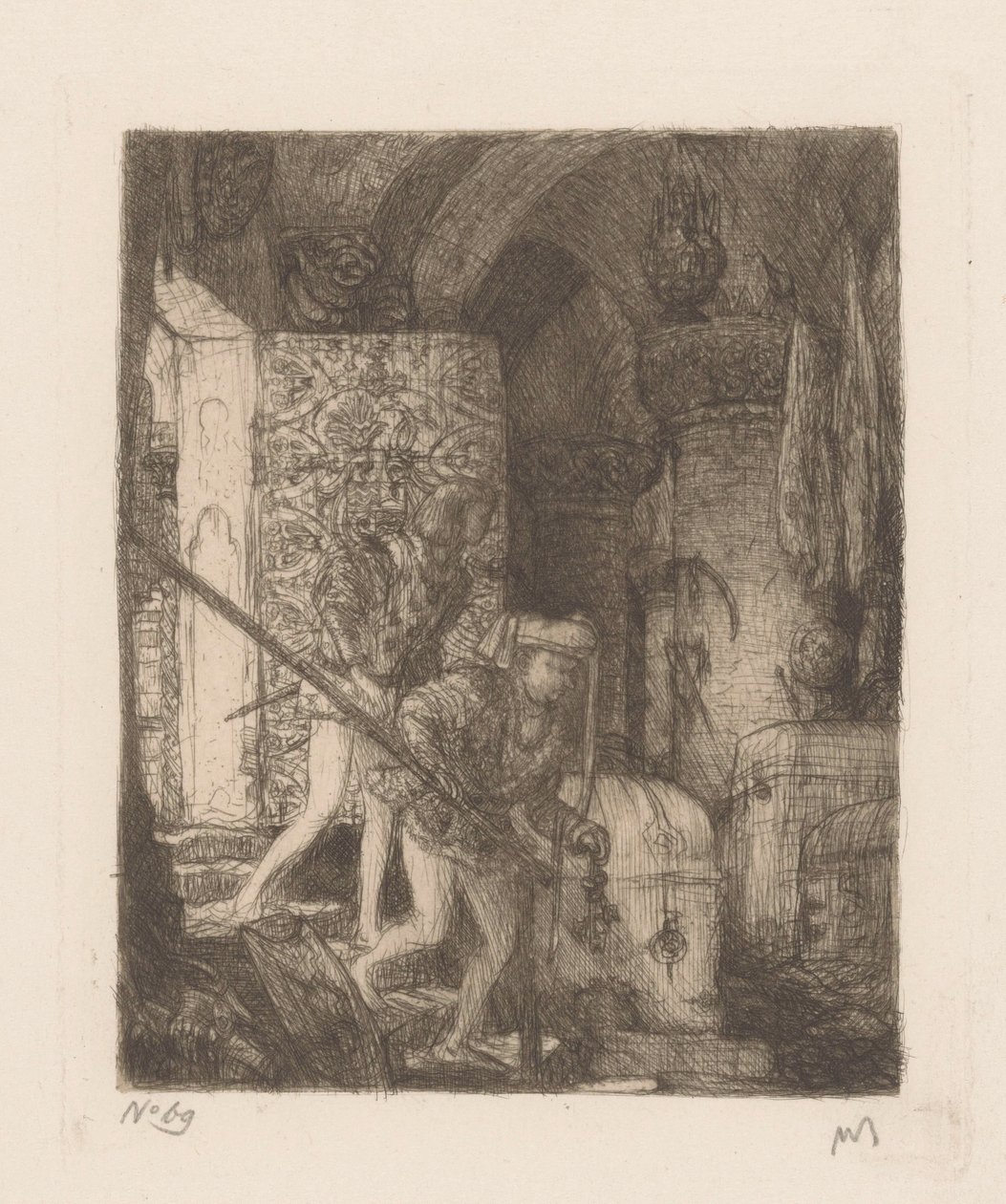 státní pokladna od Marius Bauer (signed by artist)