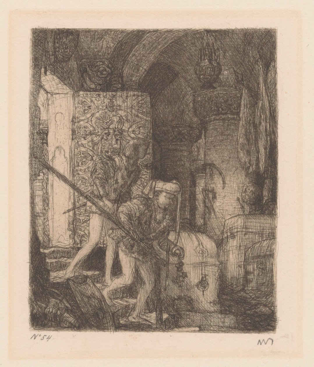 státní pokladna od Marius Bauer (signed by artist)