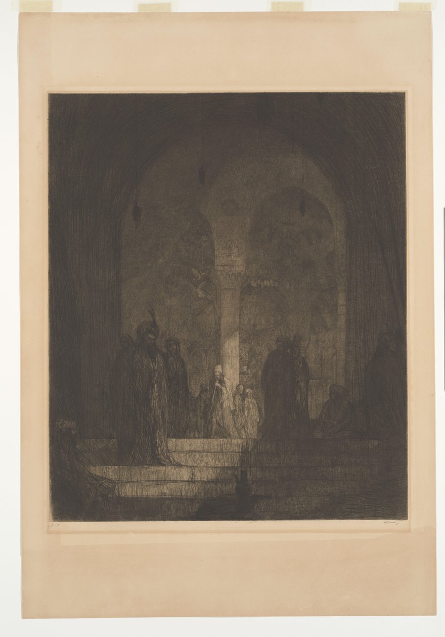 Veranda mešity od Marius Bauer (signed by artist)