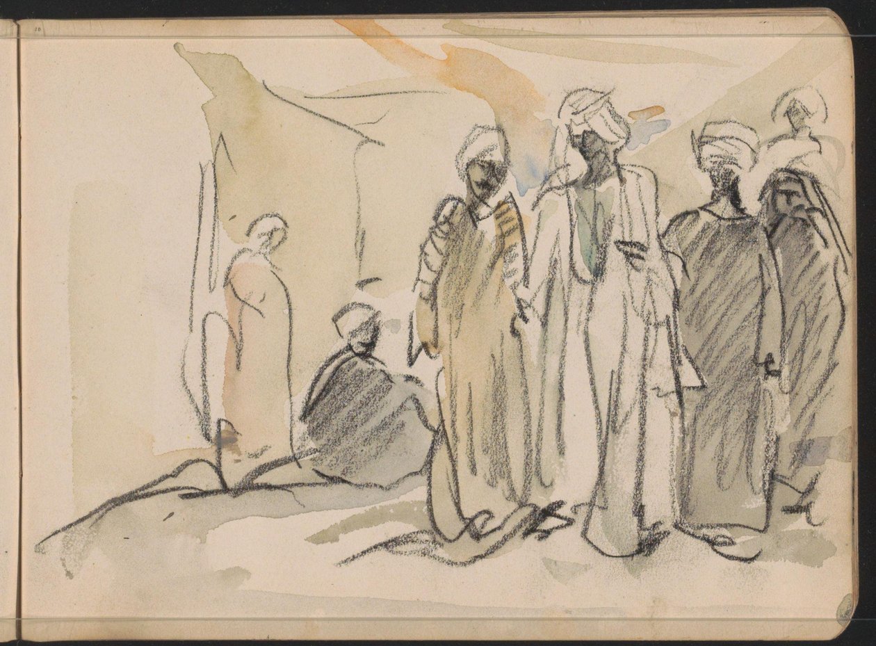 Skupina Egypťanů od Marius Bauer