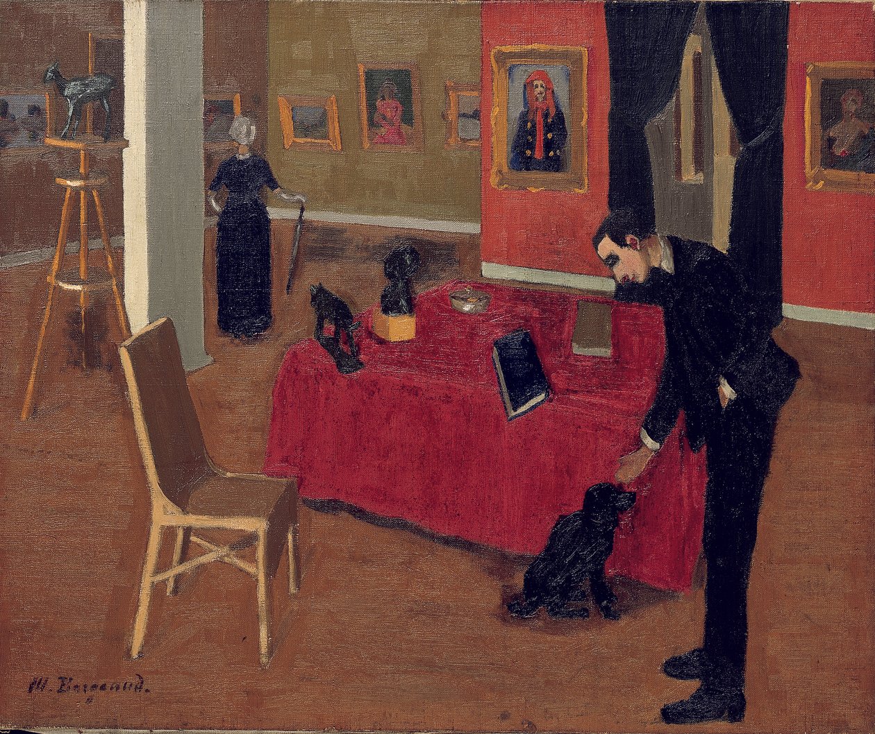 Galerie Vallotton, 1914 od Marius Borgeaud