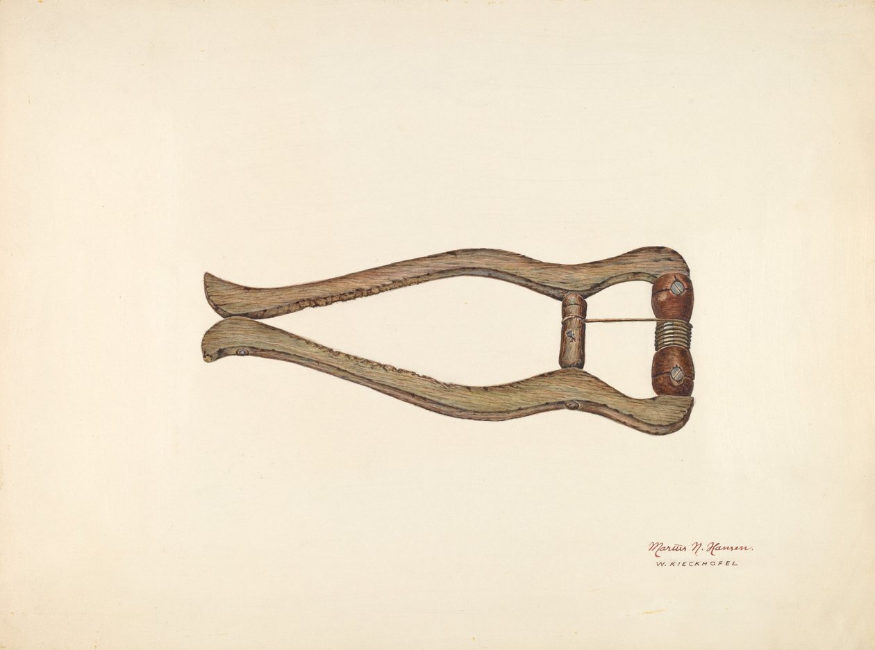Bootjack, c. 1938. od Marius Hansen