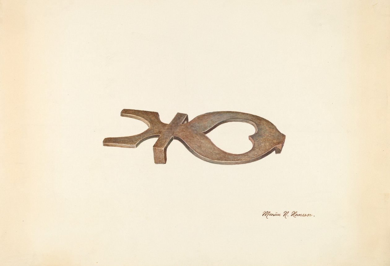 Bootjack, c. 1938. od Marius Hansen