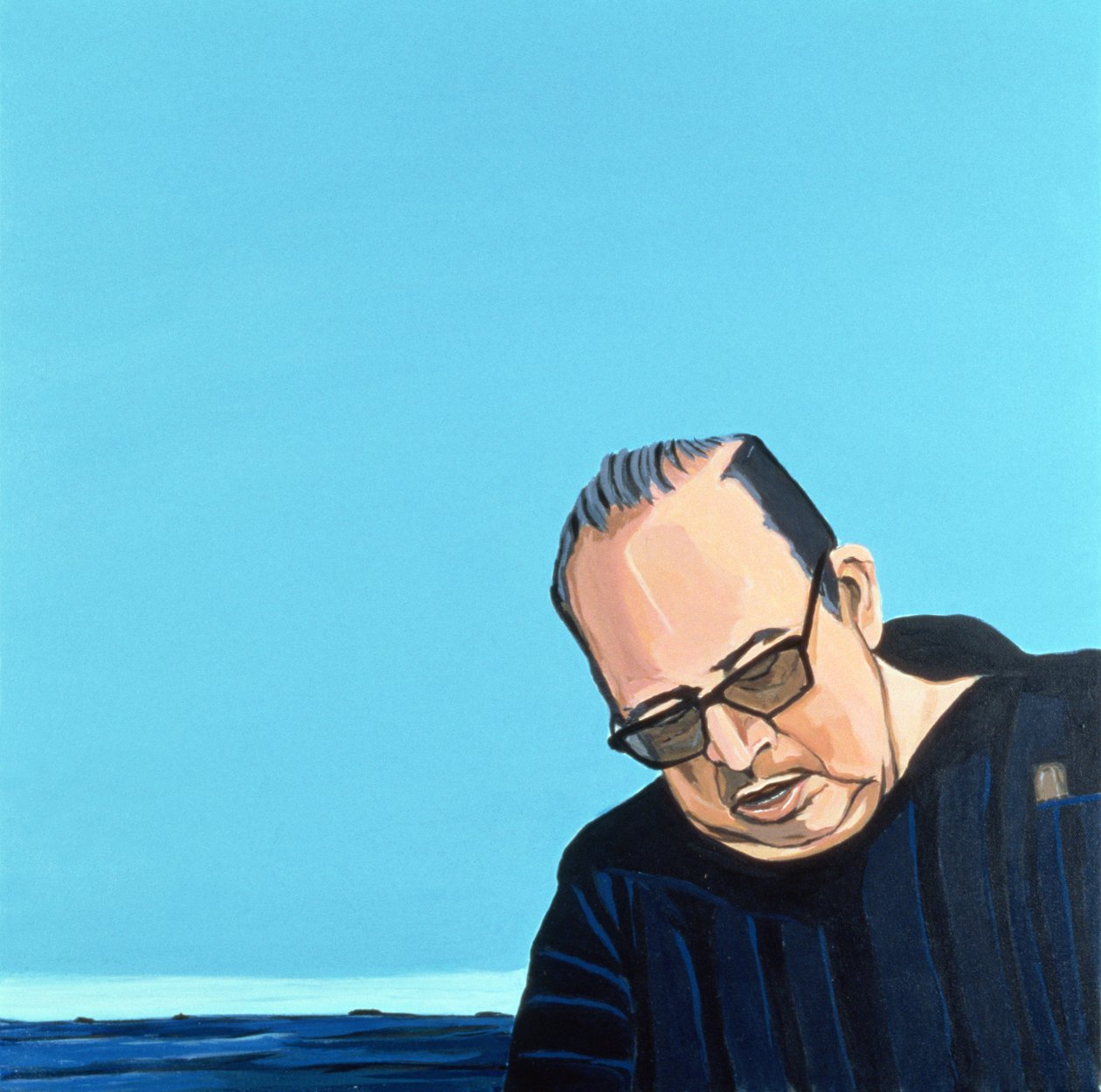 Kubánský portrét #7, 1996 (akryl na plátně) od Marjorie Weiss