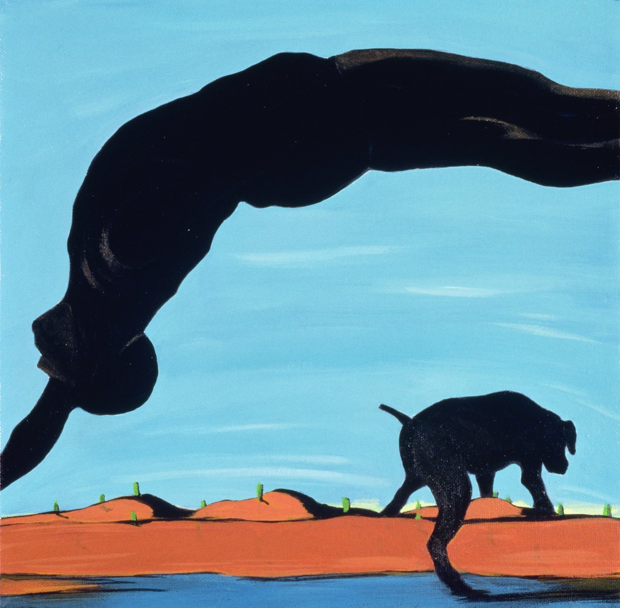 The Pride of Chestertown, 2000 (akryl na plátně) od Marjorie Weiss