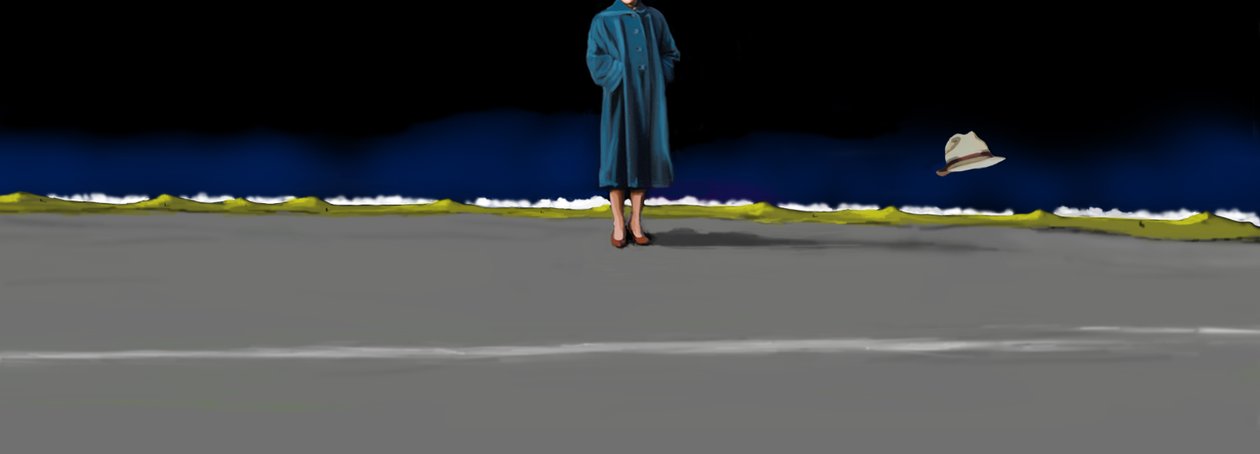 Night Lives Scene 1, 2016 (digitální média) od Marjorie Weiss