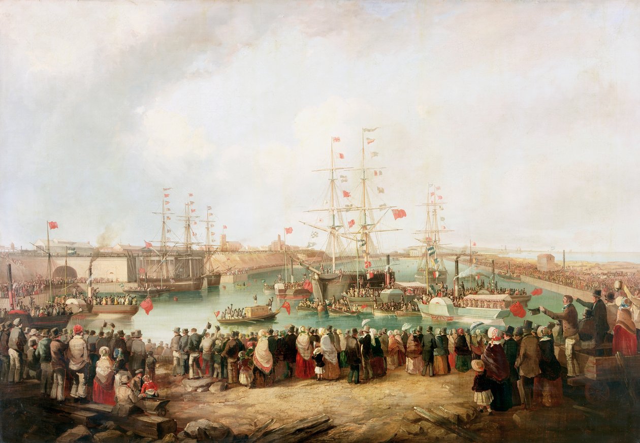 Otevření South Dock, Sunderland, 1850, 1853 od Mark Thompson