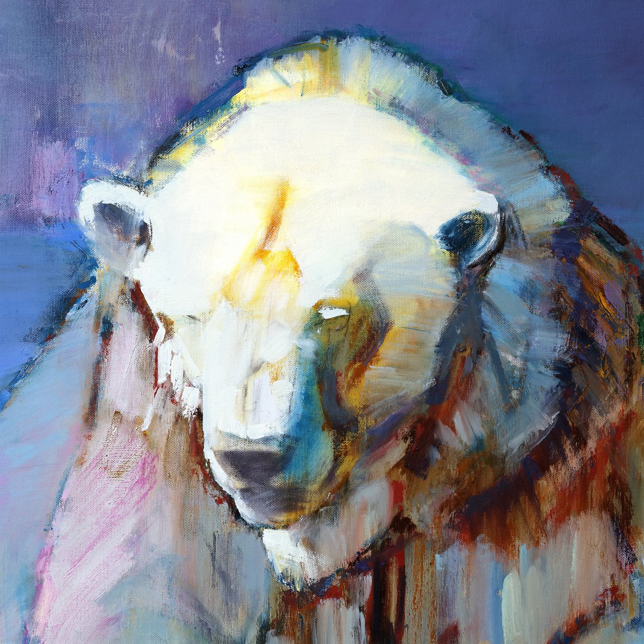 Harlekýn (detail), 2016, od Mark Adlington