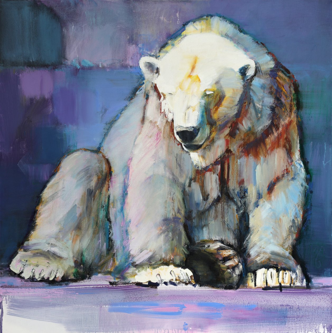 Harlekýn, 2016 od Mark Adlington