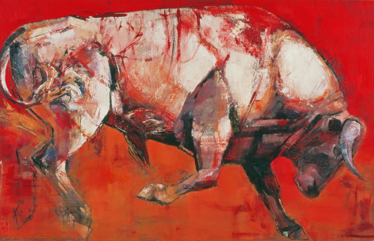 Bílý býk, 1999 od Mark Adlington