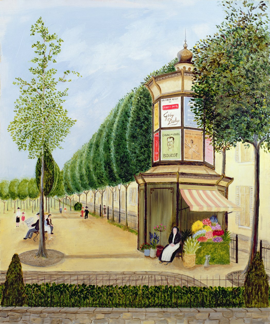 Place de Clichy, Paříž od Mark Baring