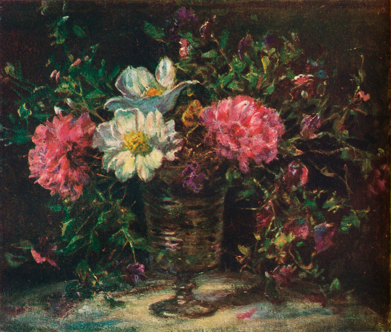 Pivoňky, c1919 od Mark Fisher