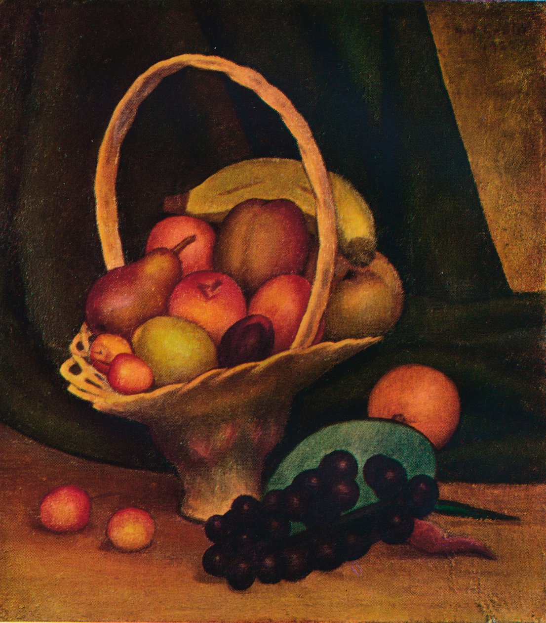 Košík ovoce, c1922 od Mark Gertler