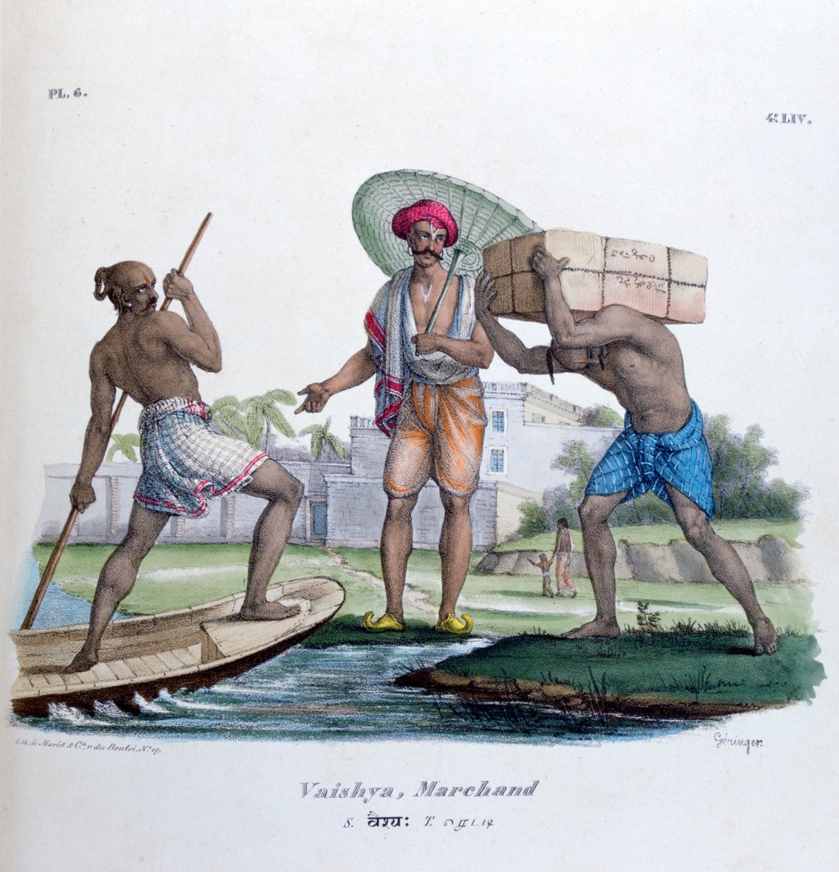 Obchodník, 1828 od Marlet et Cie
