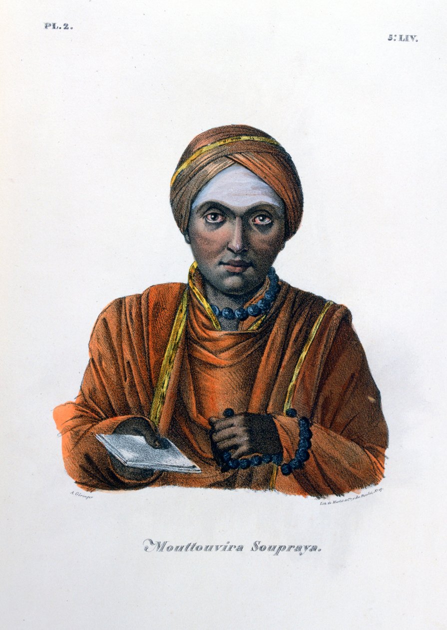 Mouttouvira Soupraya, 1828 od Marlet et Cie
