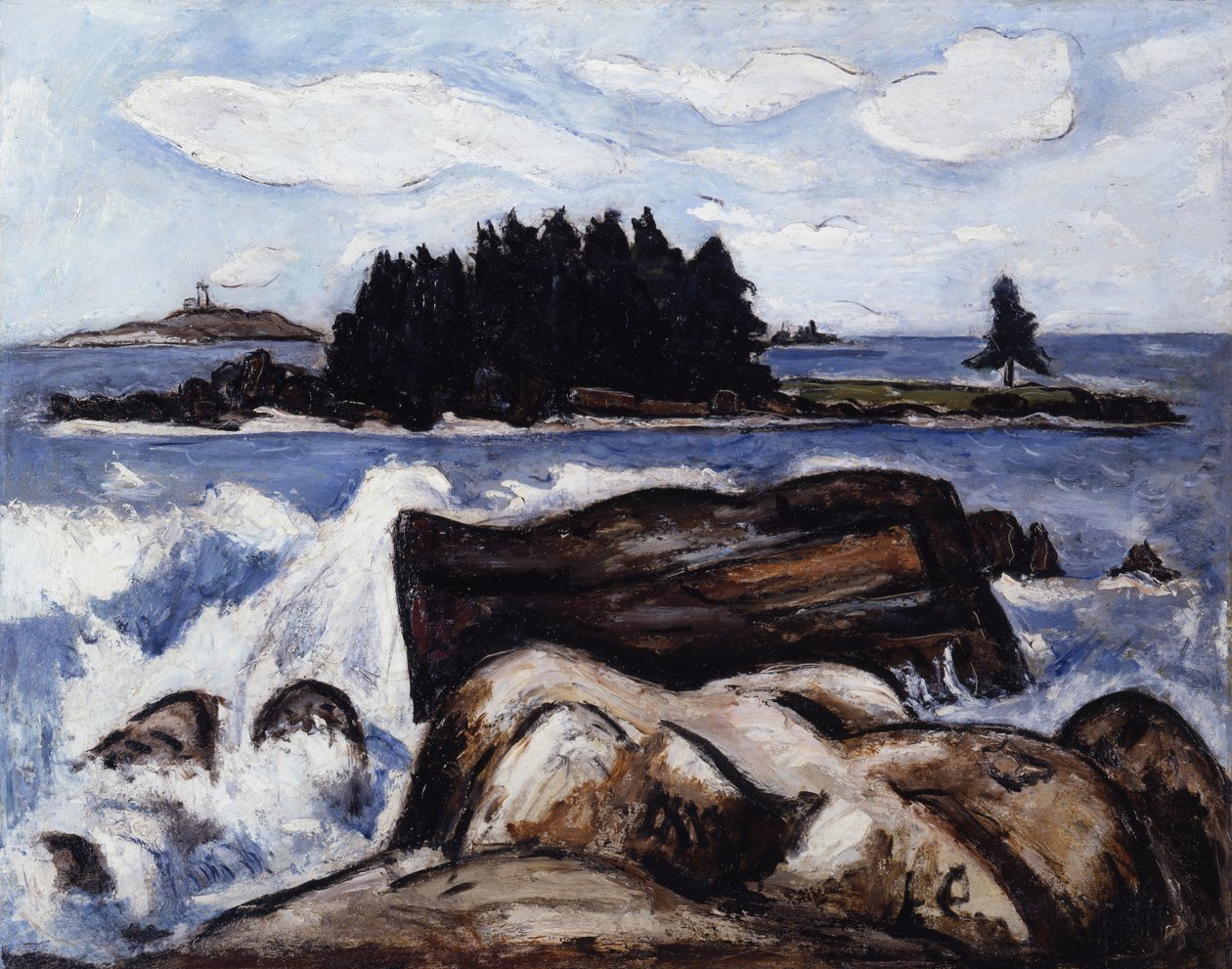 Jothamův ostrov od Marsden Hartley