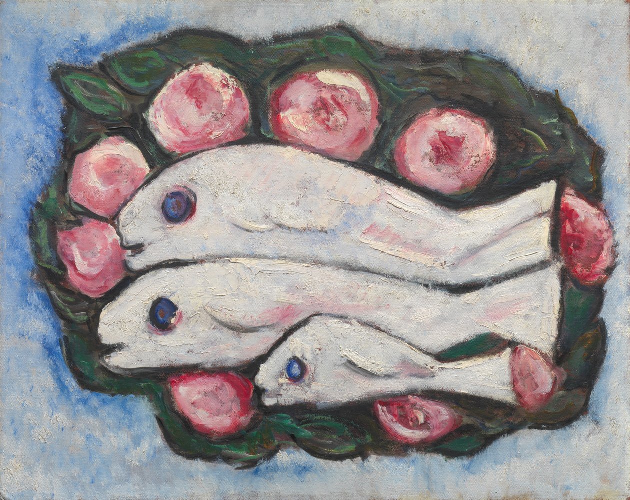 Banket v tichu, 1935-36 (olej na plátně) od Marsden Hartley