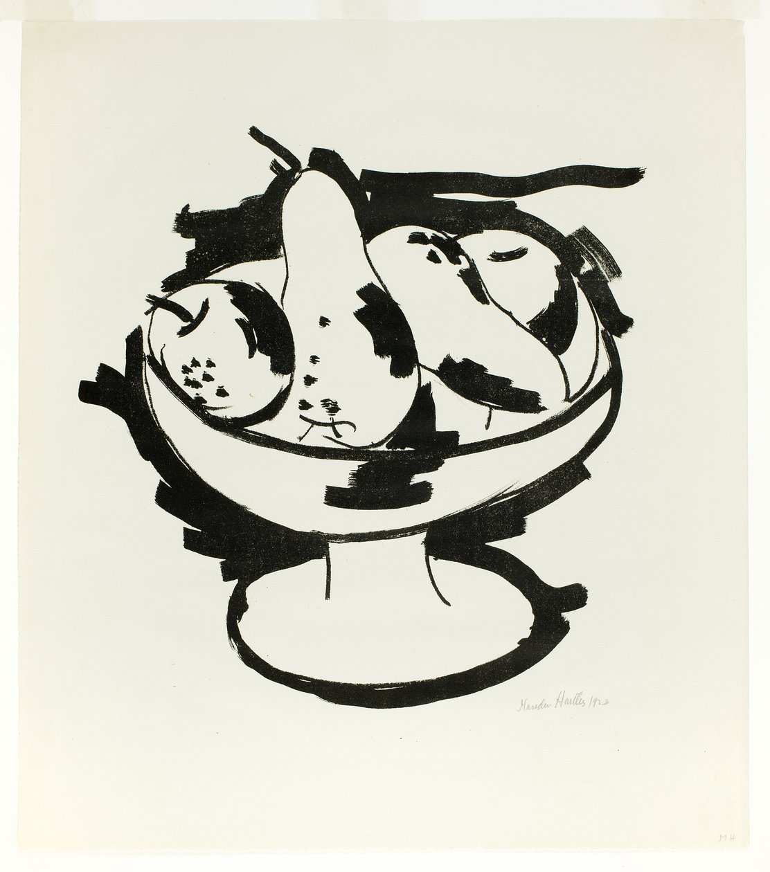 Mísa ovoce od Marsden Hartley